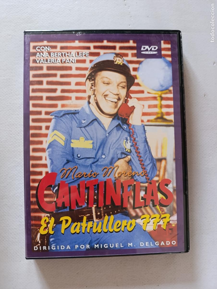 Cine: DVD EL PATRULLERO 777 - MARIO MORENO CANTINFLAS (7U)