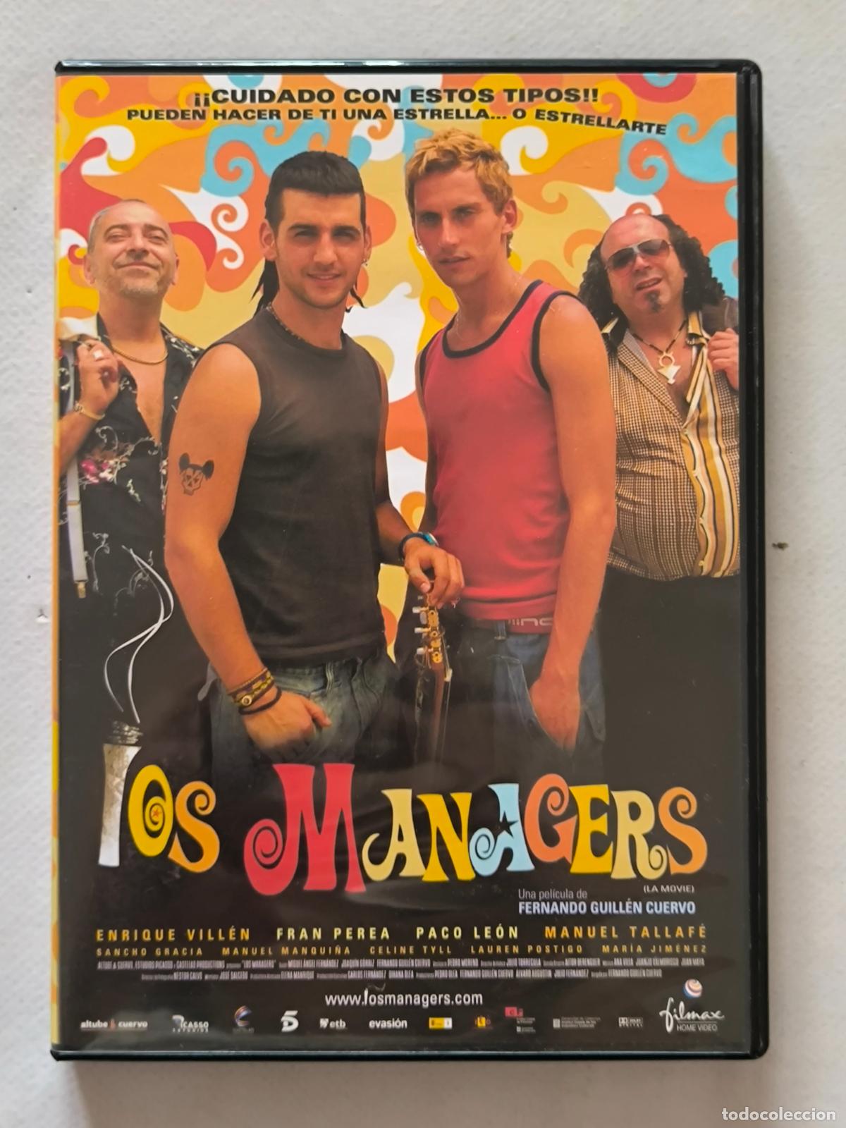 Cine: DVD LOS MANAGERS - PACO LEON, FRAN PEREA (7O)