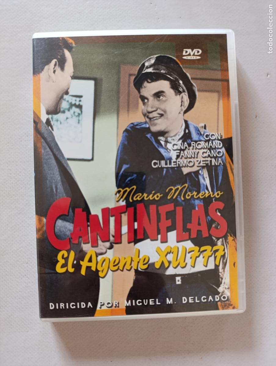 Cine: DVD EL AGENTE XU777 - MARIO MORENO CANTINFLAS (7U)