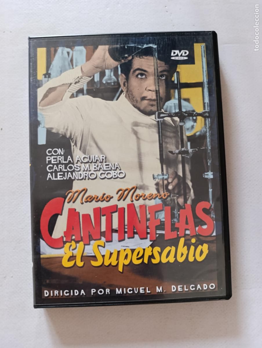 Cine: DVD EL SUPERSABIO - MARIO MORENO CANTINFLAS (7U)