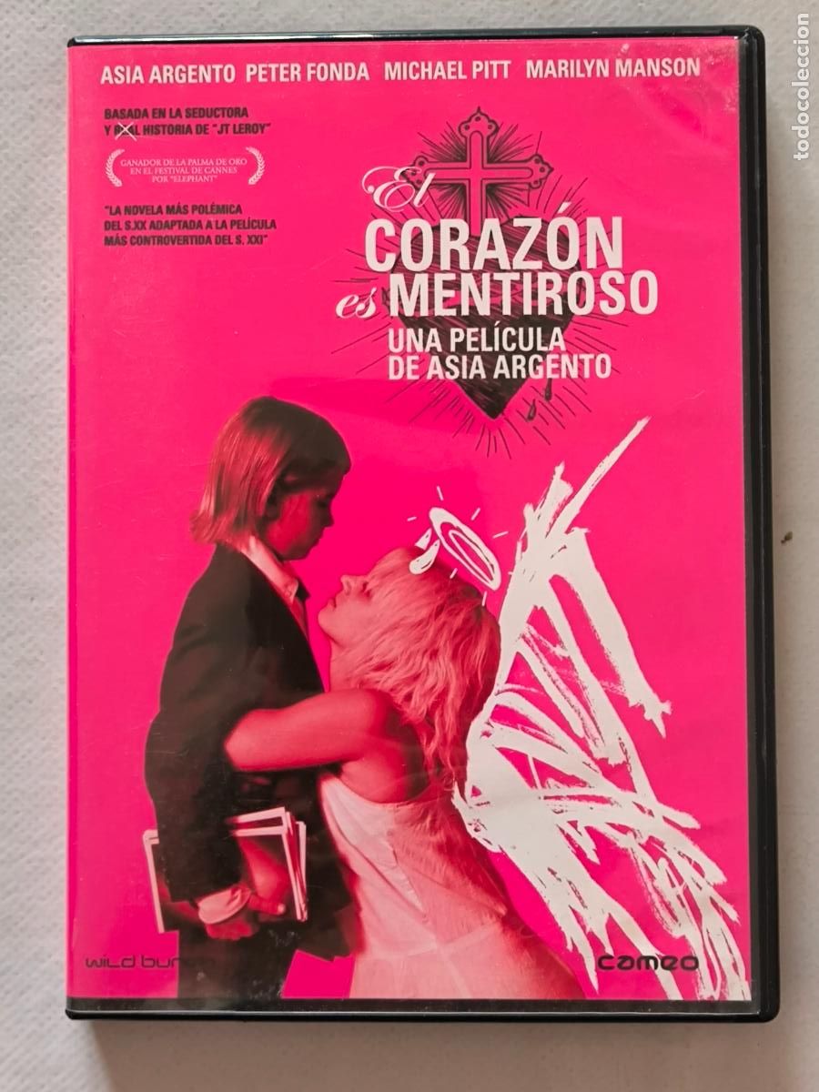 Cine: DVD EL CORAZON ES MENTIROSO - ASIA ARGENTO (7P)