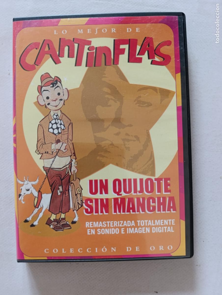 Cine: DVD UN QUIJOTE SIN MANCHA - MARIO MORENO CANTINFLAS (7U)
