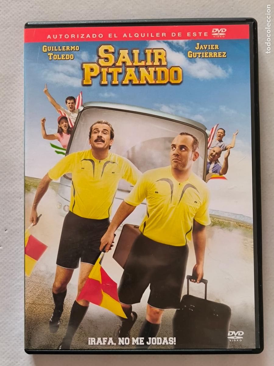 Cine: DVD SALIR PITANDO - EDICION DE ALQUILER (8H)