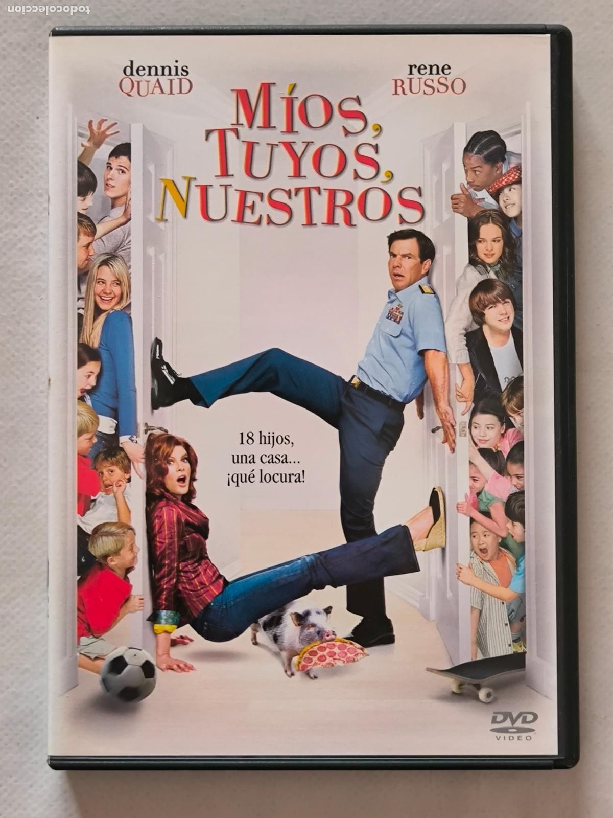 Cine: DVD MIOS, TUYOS, NUESTROS - DENNIS QUAID (8H)