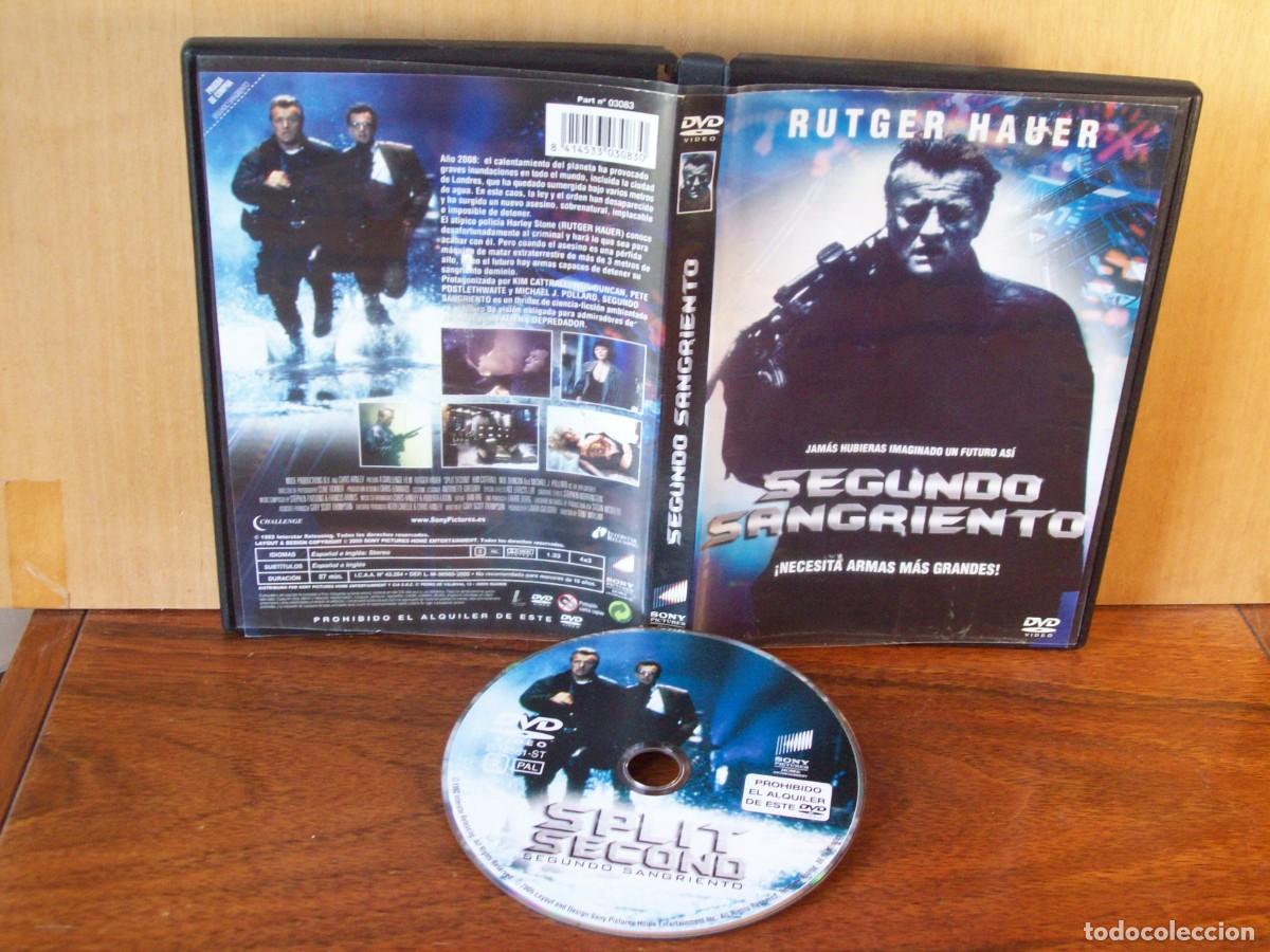 Cine: SEGUNDO SANGRIENTO - RUTGER HAUER - KIM CATTALL - NEIL DUNCAN - MICHAEL J. POLLARD - DVD