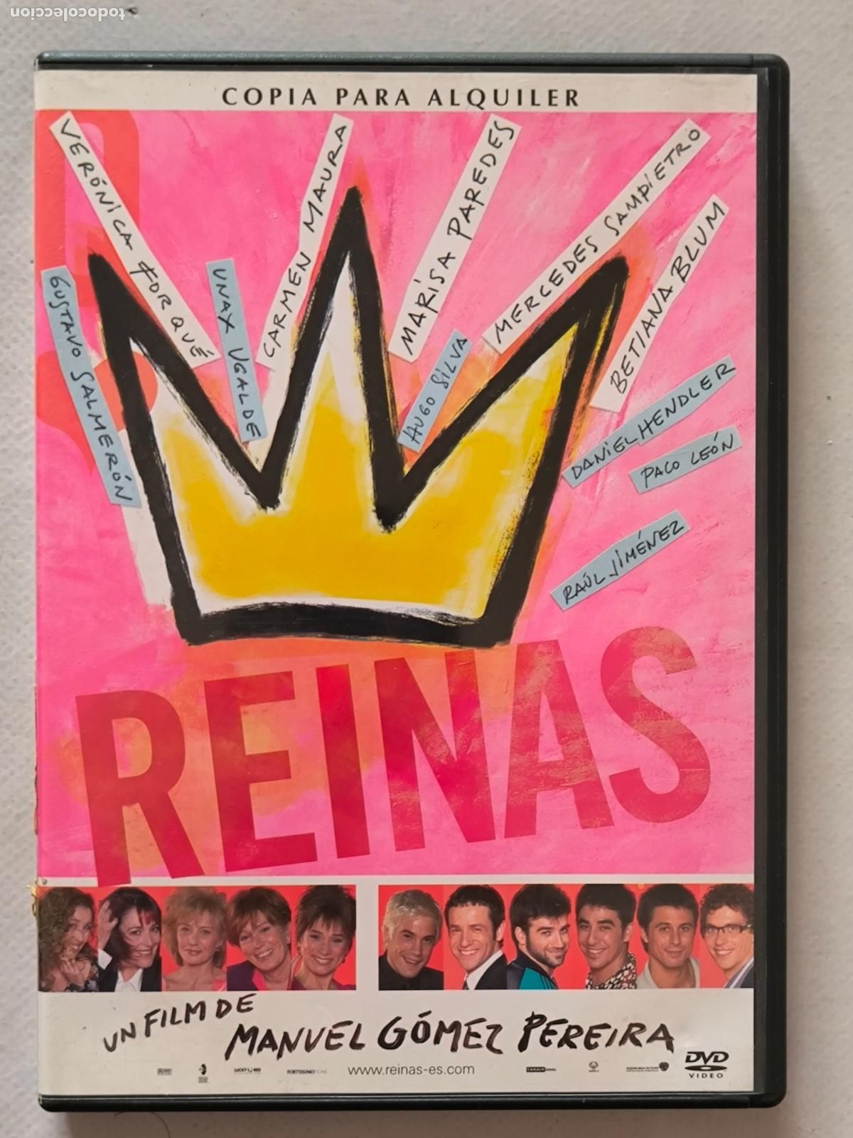 Cine: DVD REINAS - EDICION DE ALQUILER - MANUEL GOMEZ PEREIRA (8M)