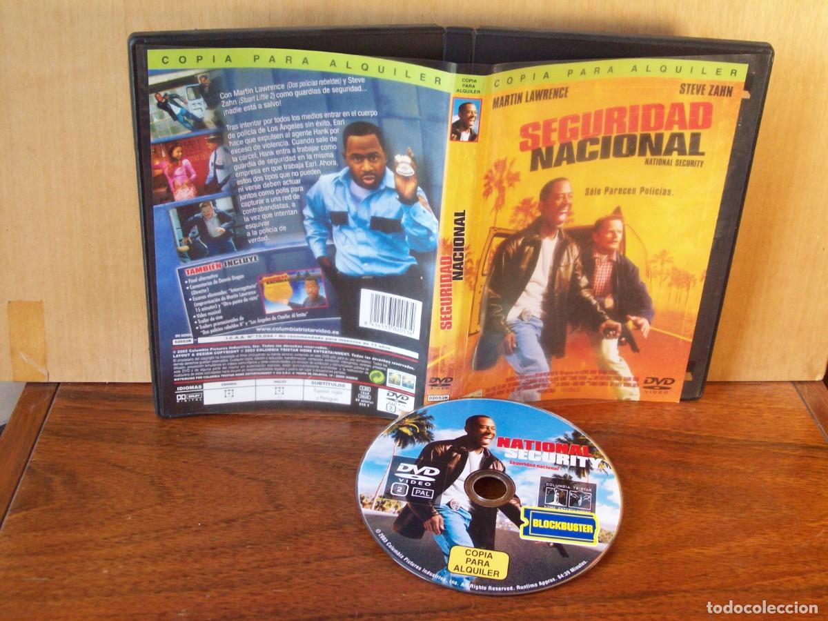 Cine: SEGURIDAD NACIONAL - MARTIN LAVRENCE - STEVE SAHN - DVD EDICION ALQUILER