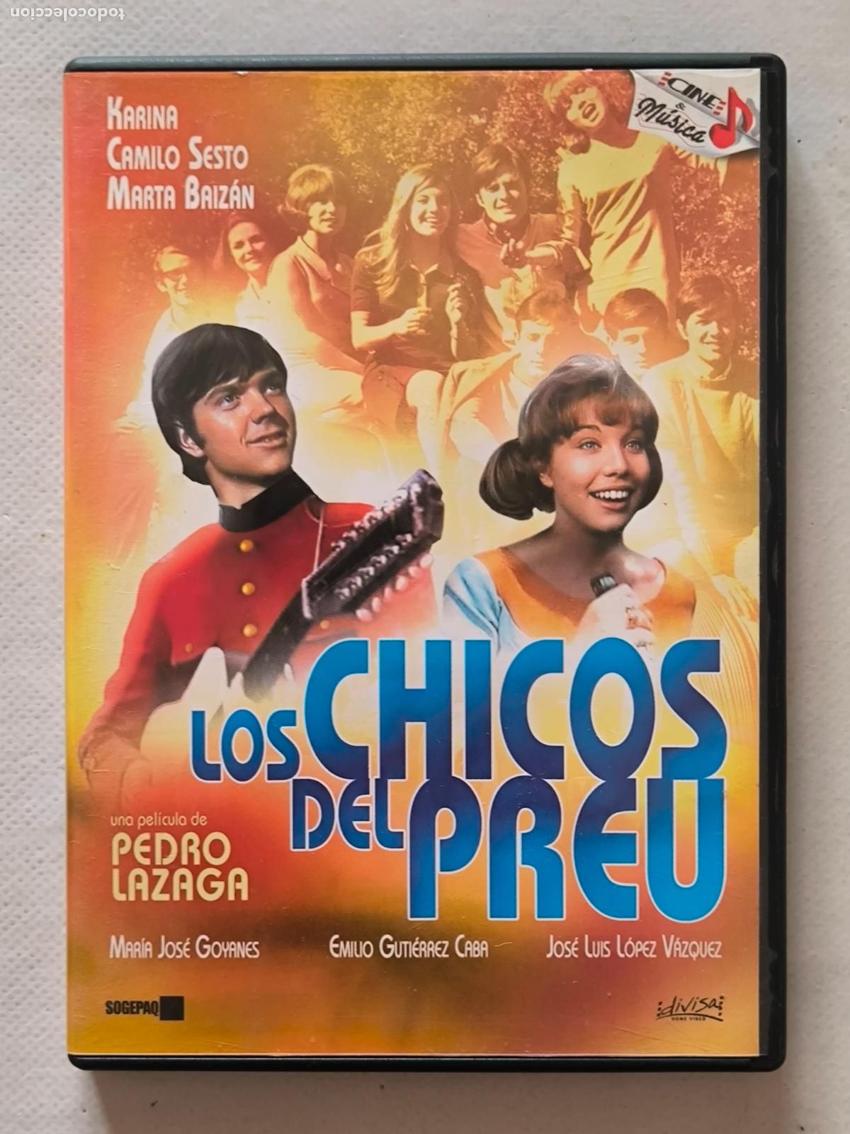 Cine: DVD LOS CHICOS DEL PREU - PEDRO LAZAGA (8N)