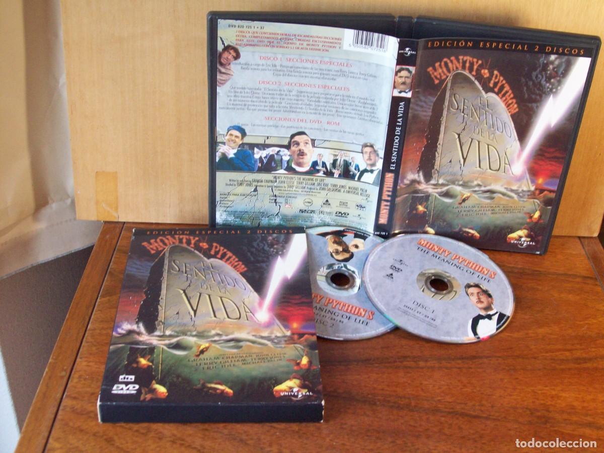 Cine: MONTY PYTHON - EL SENTIDO DE LA VIDA DOBLE DVD EN ESTUCHE DE CARTON - Foto 1