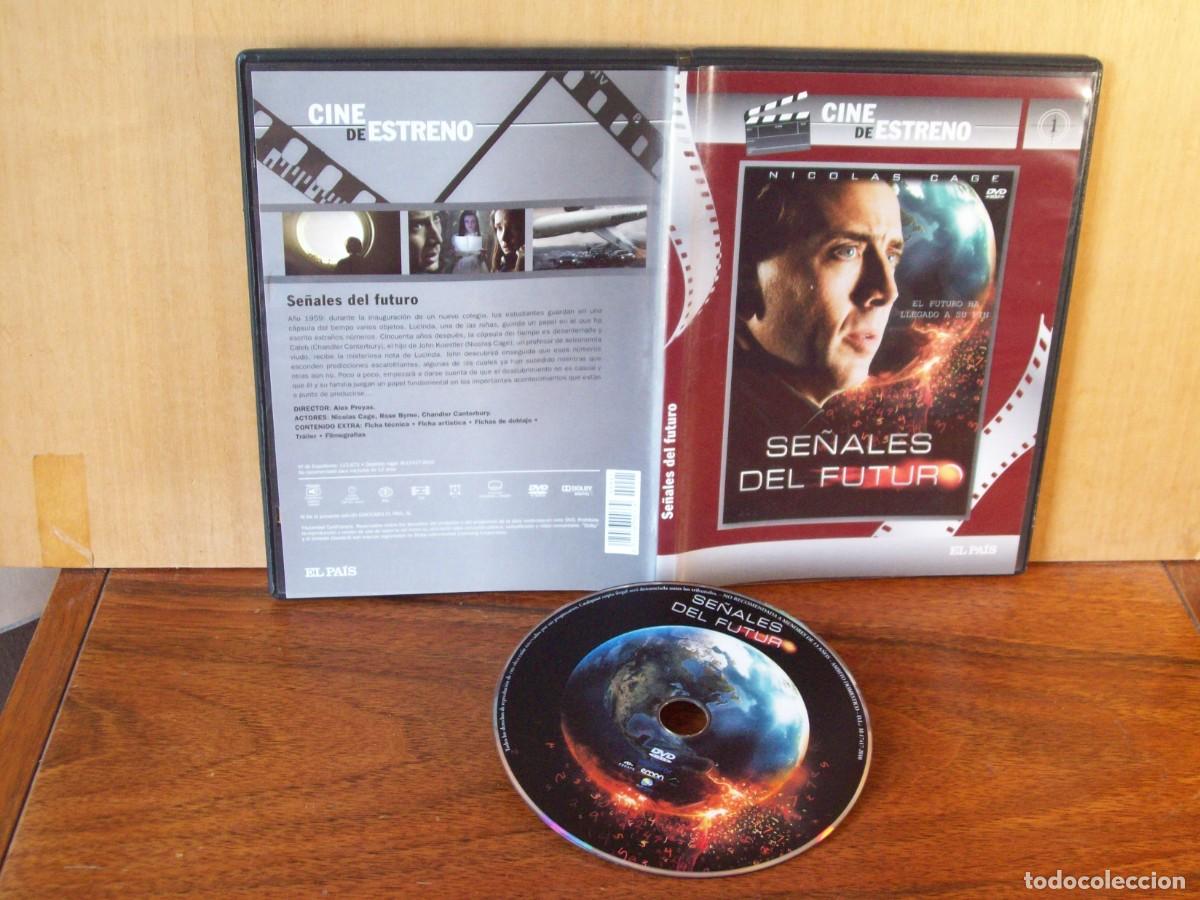 Cine: SE&Ntilde;ALES DE FUTURO - NICOLAS CAGE - ROSE BYRME DVD CAJA FINA EDICION PERIODICO EL PAIS