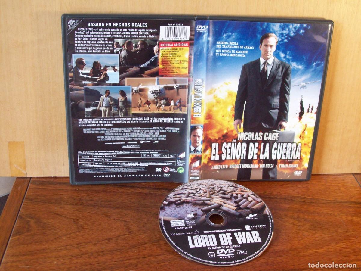 Cine: EL SE&Ntilde;OR DE LA GUERRA - NICOLAS CAGE - JARED LETO -BRIDGET MOYNAHAN -IAN HOLM - DVD