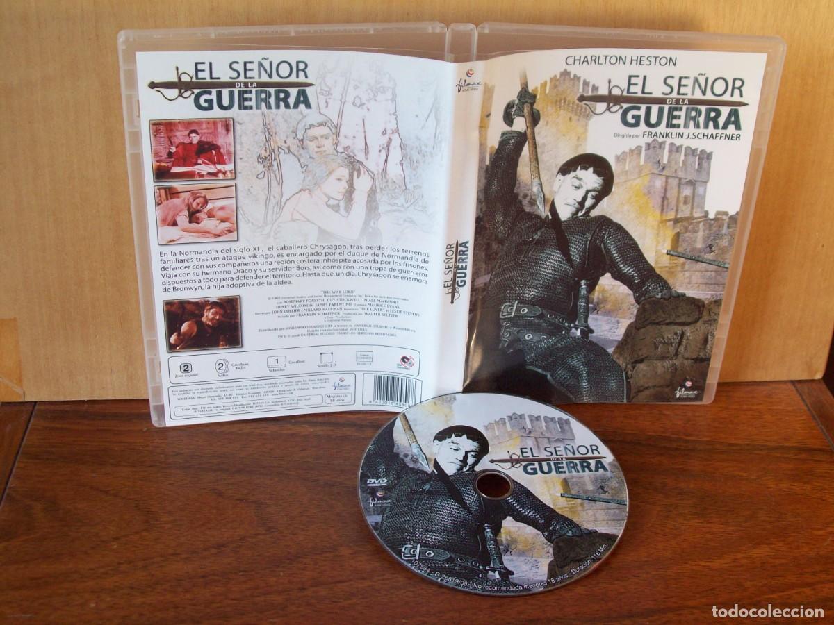 Cine: EL SE&Ntilde;OR DE LA GUERRA - CHARLTON HESTON - ROSEMARY FORSYTH - GUY STOCKWELL - DVD