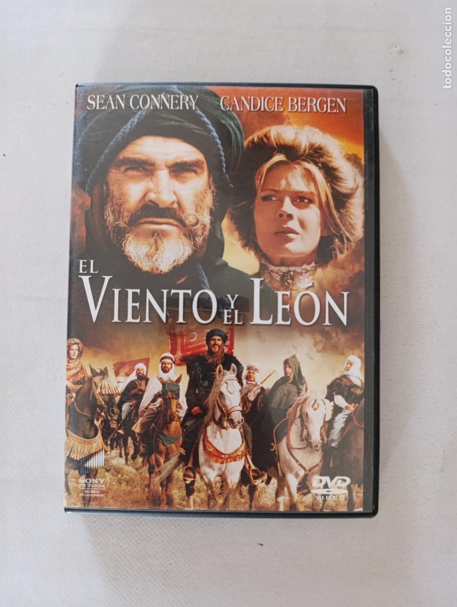 Cine: DVD EL VIENTO Y EL LEON - SEAN CONNERY, CANDICE BERGEN (8P)