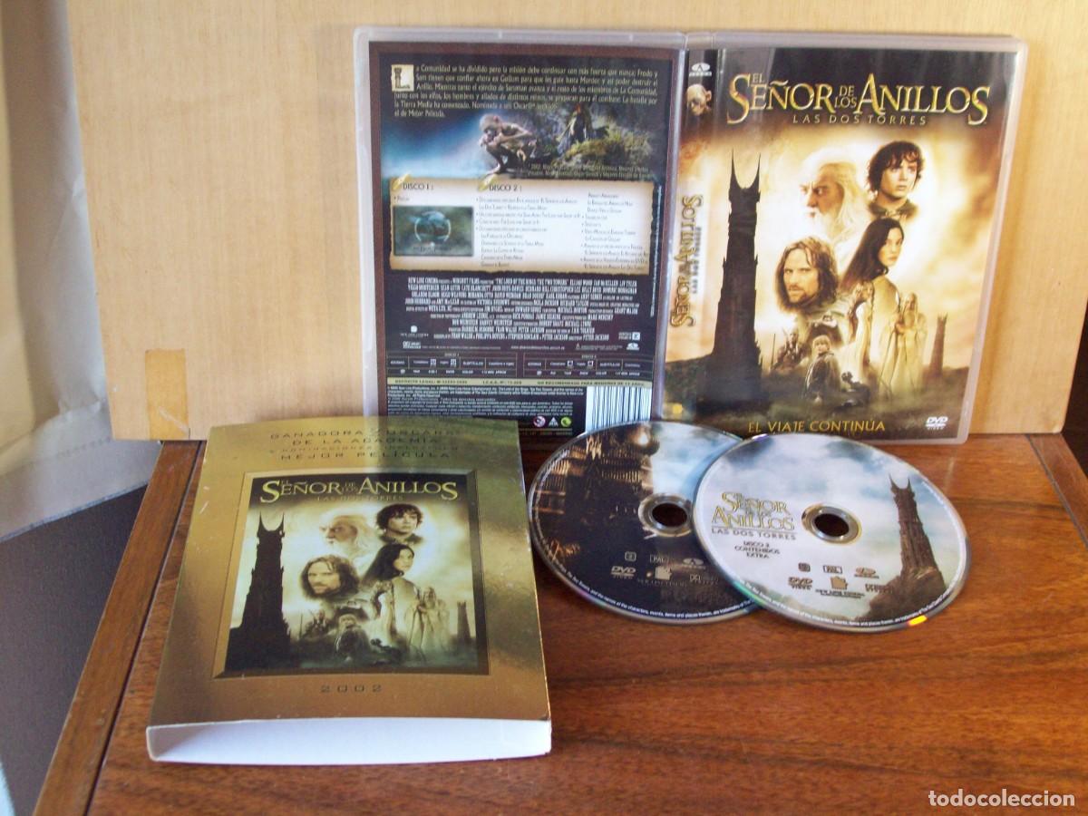 Cine: EL SE&Ntilde;OR DE LOS ANILLOS - LAS DOS TORRES - DOBLE DVD EN ESTUCHE DE CARTON