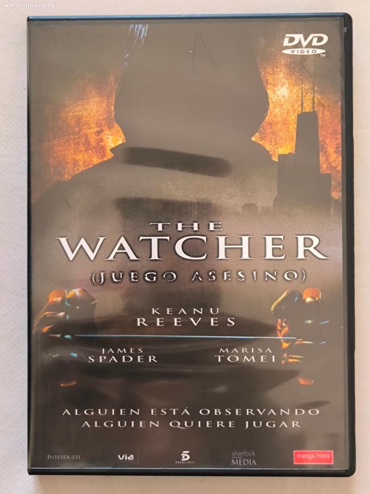 Cine: DVD THE WATCHER (JUEGO ASESINO) - KEANU REEVES (9C)