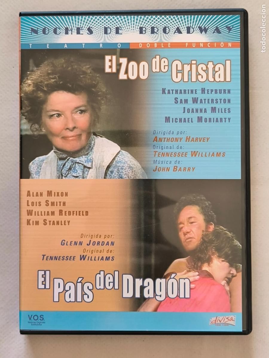 Cine: DVD EL ZOO DE CRISTAL / EL PAIS DEL DRAGON (9C)