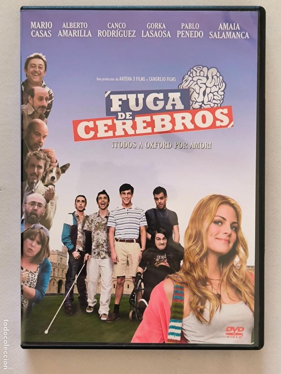 Cine: DVD FUGA DE CEREBROS - MARIO CASAS (9C)