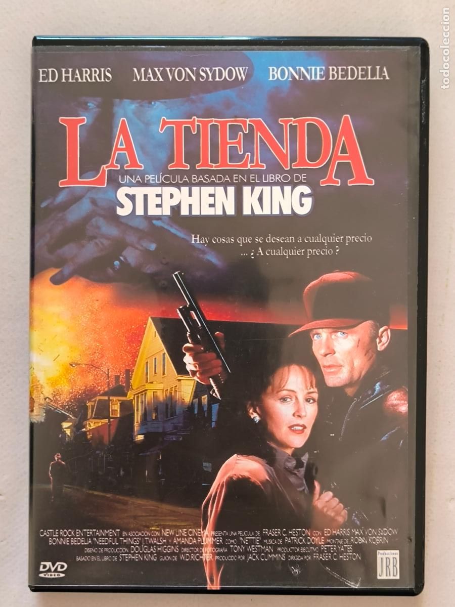 Cine: DVD LA TIENDA - STEPHEN KING - ED HARRIS (9C)