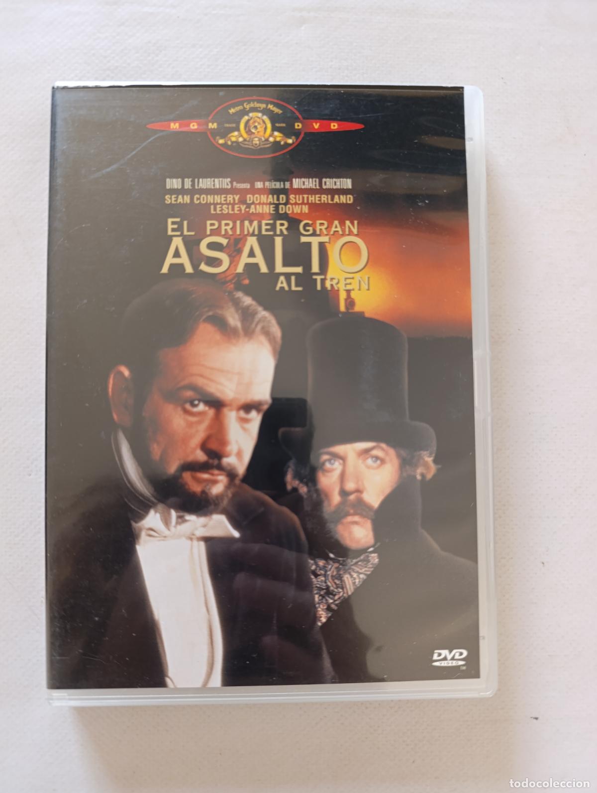 Cine: DVD EL PRIMER GRAN ASALTO AL TREN - SEAN CONNERY, DONALD SUTHERLAND (9Bw)