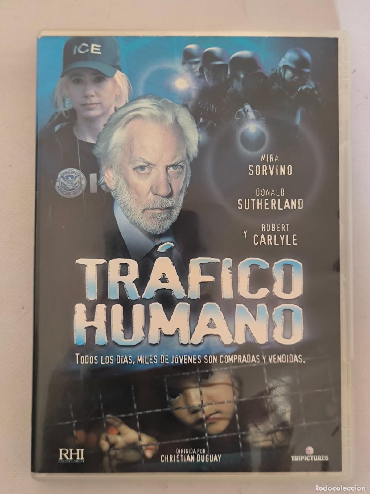 Cine: DVD TRAFICO HUMANO - MIRA SORVINO, DONALD SUTHERLAND - LEER DESCRIPCION (9B)