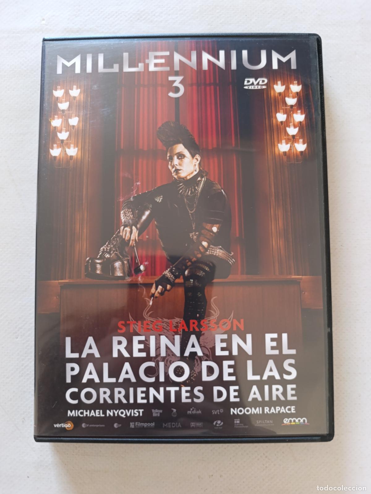 Cine: DVD MILLENNIUM 3 - LA REINA EN EL PALACIO DE LAS CORRIENTES DE AIRE - STIEG LARSSON (9B)