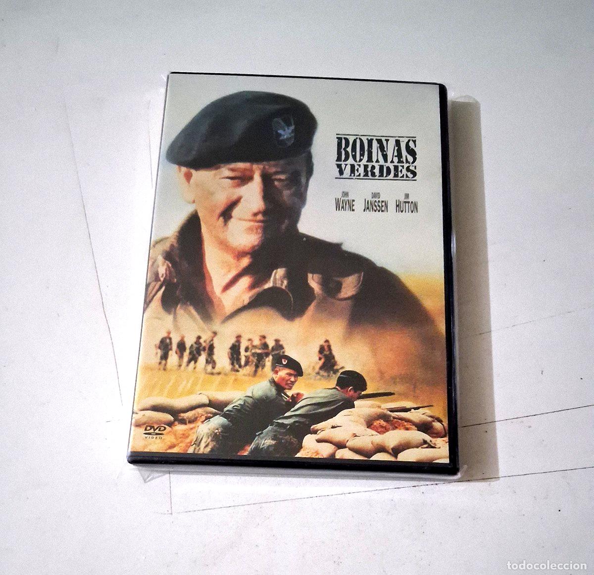 Cine: DVD &rdquo;BOINAS VERDES&rdquo; JOHN WAYNE RAY KELLOGG DAVID JANSSEN