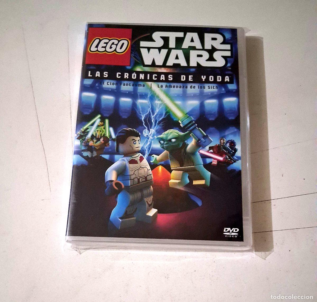 Cine: DVD &rdquo;STARS WARS LEGO LAS CRONICAS DE YODA&rdquo; EL CLON FANTASMA LA AMENAZA DE LOS SI