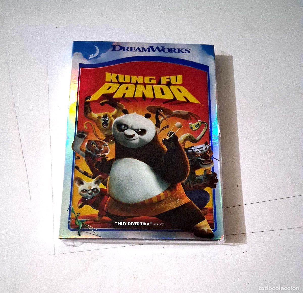 Cine: DVD &rdquo;KUNG FU PANDA&rdquo; DREAMWORKS MARK OSBORNE JOHN STEVENSON +FUNDA CARTON