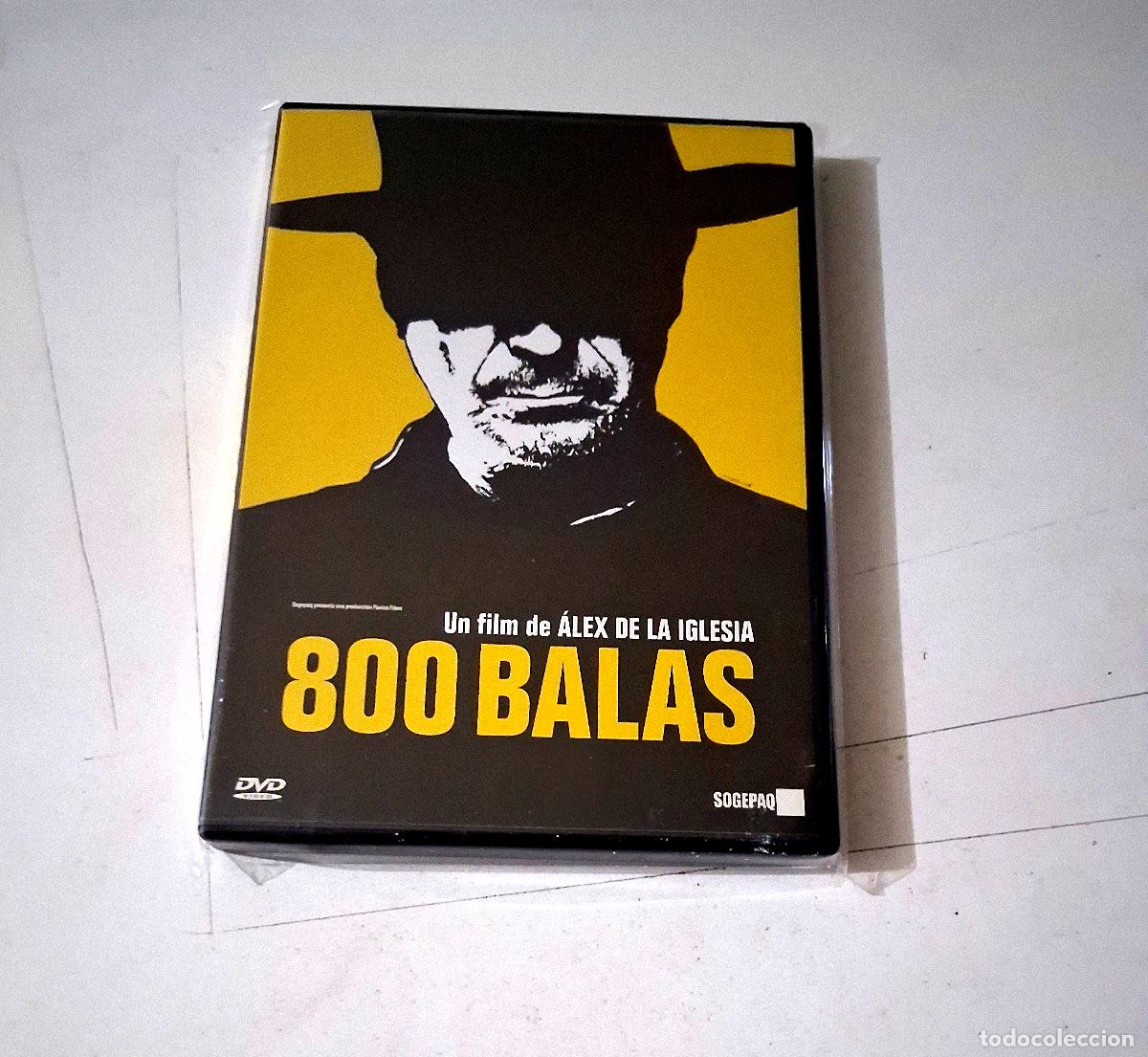 Cine: DVD &rdquo;800 BALAS&rdquo; ALEX DE LA IGLESIA SANCHO GRACIA CARMEN MAURA EUSEBIO PONCELA