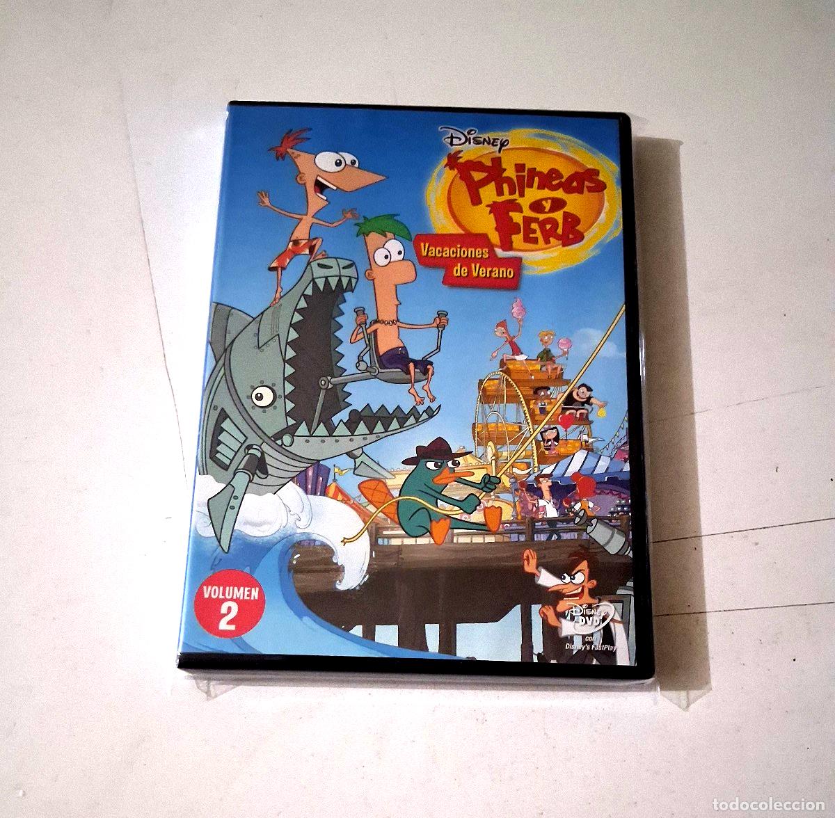 Cine: DVD &rdquo;PHINEAS Y FERB VACACIONES DE VERANO VOLUMEN 2&rdquo; WALT DISNEY