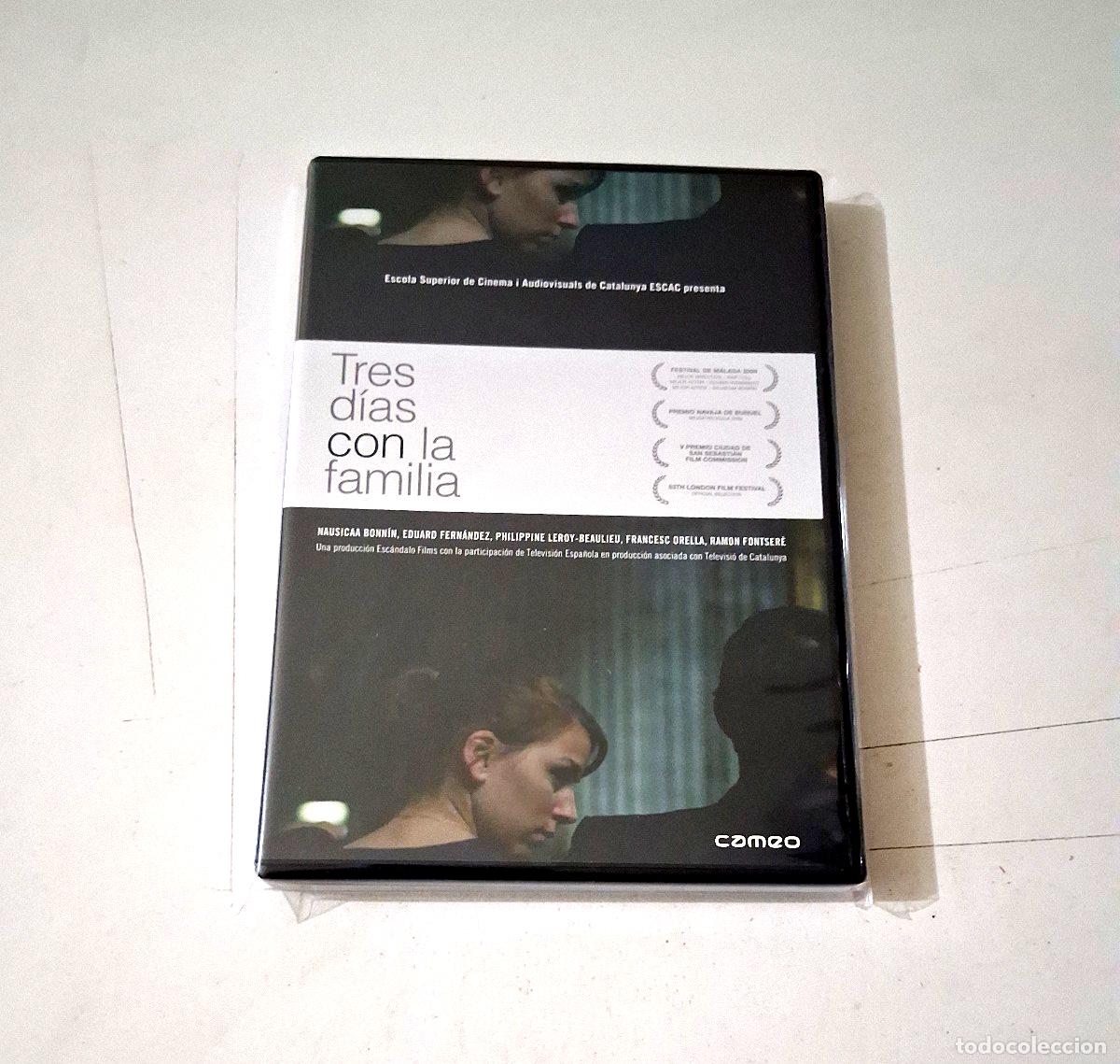Cine: DVD &rdquo;TRES DIAS CON LA FAMILIA&rdquo; MAR COLL NAUSICAA BONNIN EDUARD FERNANDEZ