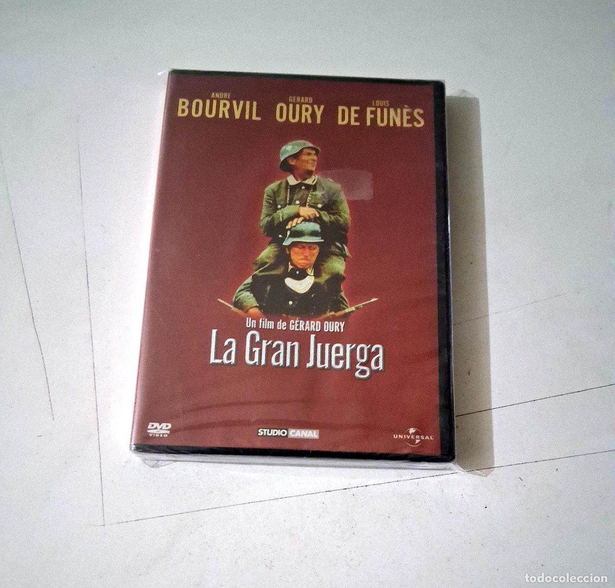 Cine: DVD &rdquo;LA GRAN JUERGA&rdquo; GERARD OURY ANDRE BOURVIL LOUIS DE FUNES PRECINTADO SEALED