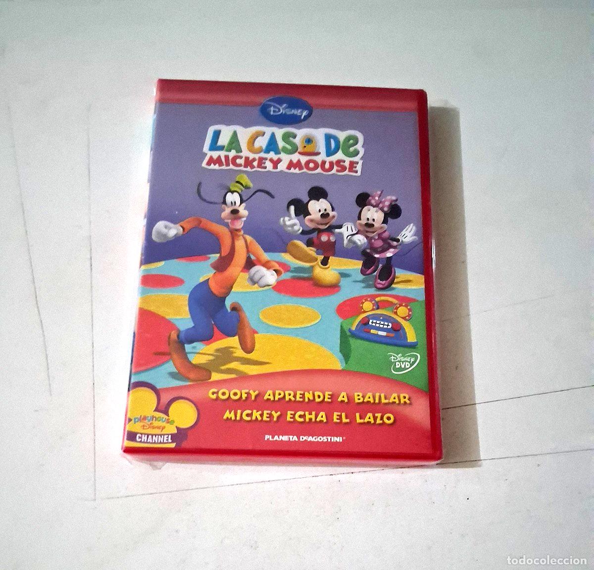 Cine: DVD &rdquo;LA CASA DE MICKEY MOUSE VOL 37 GOOFY APRENDE A BAILAR / MICKEY &rdquo; COMO NUEVO