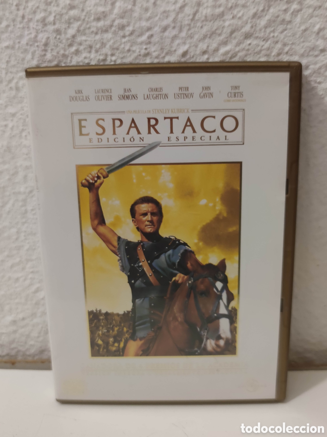Cinema: 2 Dvd - Espartaco - Spartacus - 1960 - Stanley Kubrick, Kirk Douglas - Edicion especial