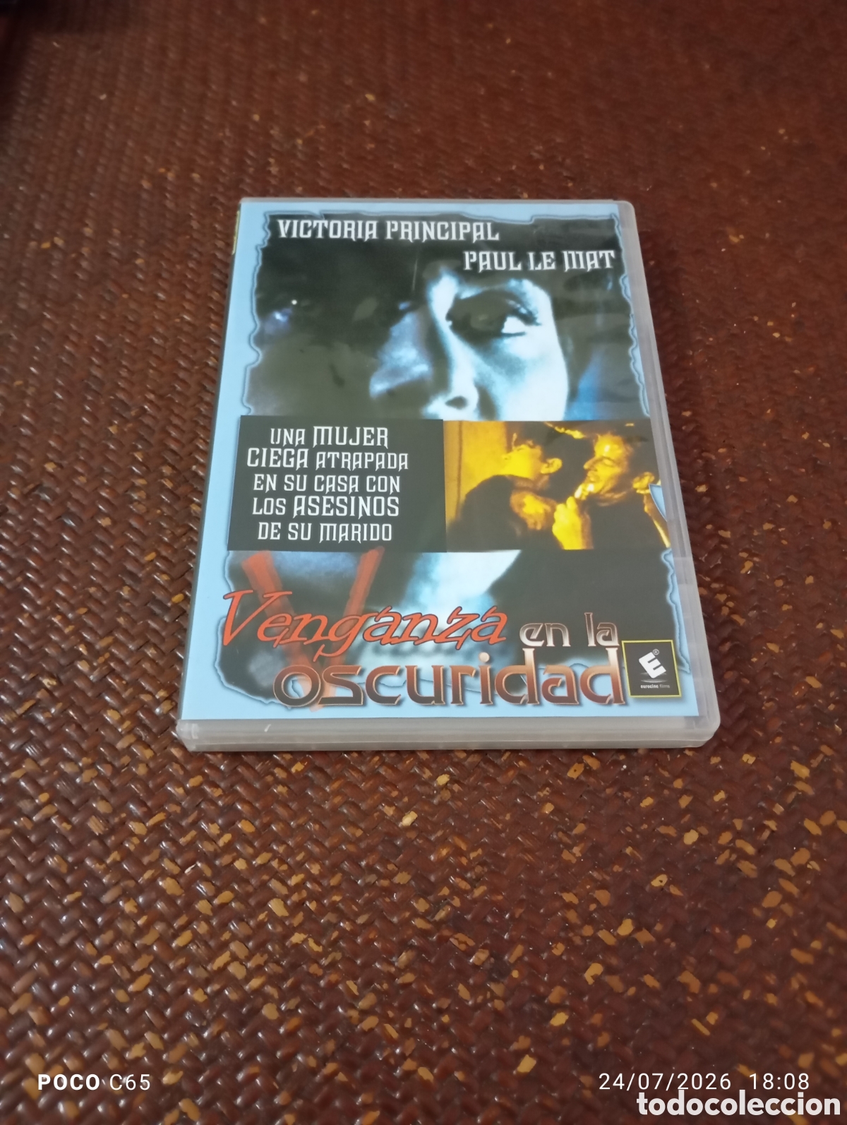 Cine: Venganza en la oscuridad DVD como nuevo