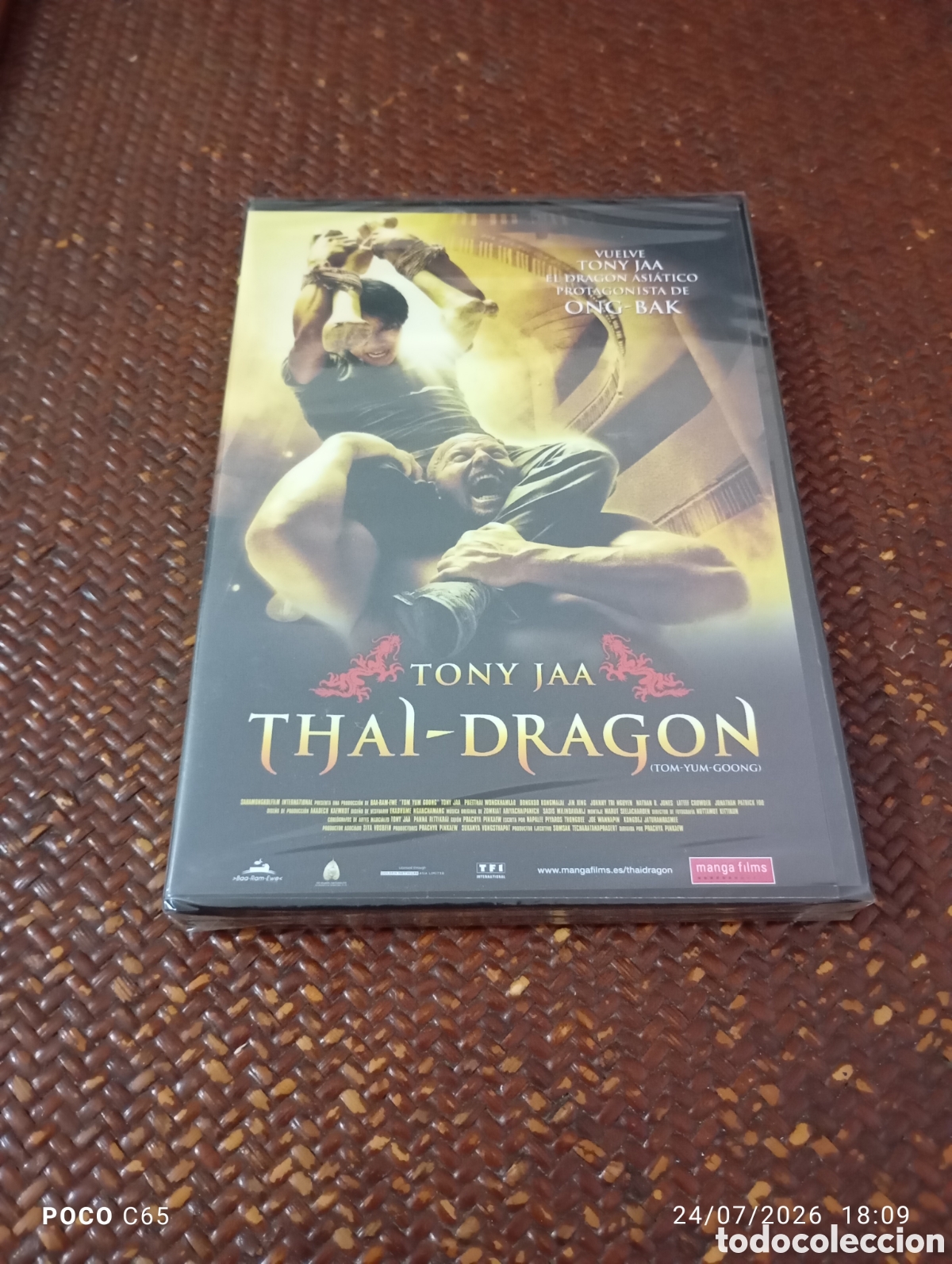 Cine: Thai drag&oacute;n DVD precintado