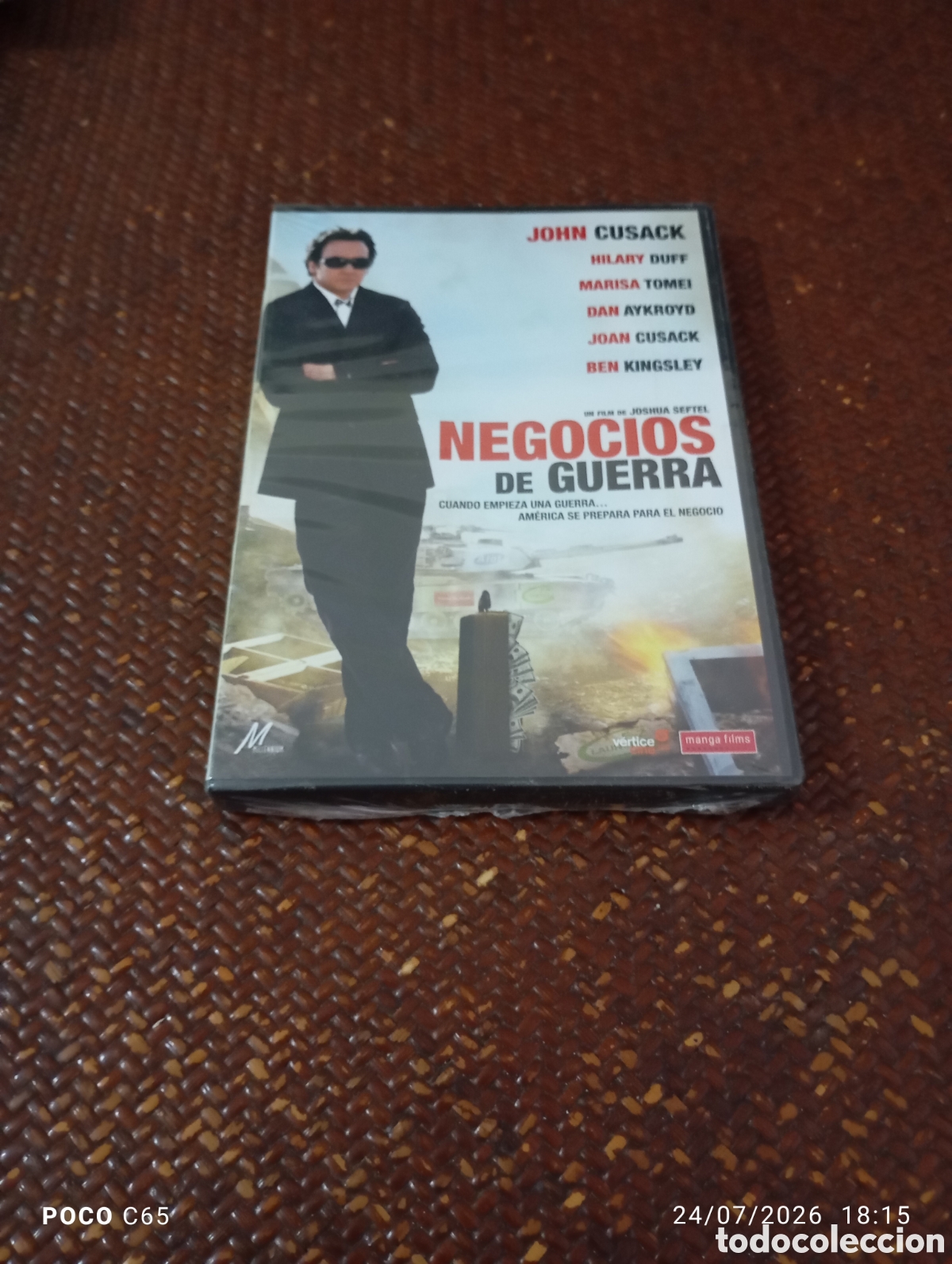 Cine: Negocios de guerra precintado DVD