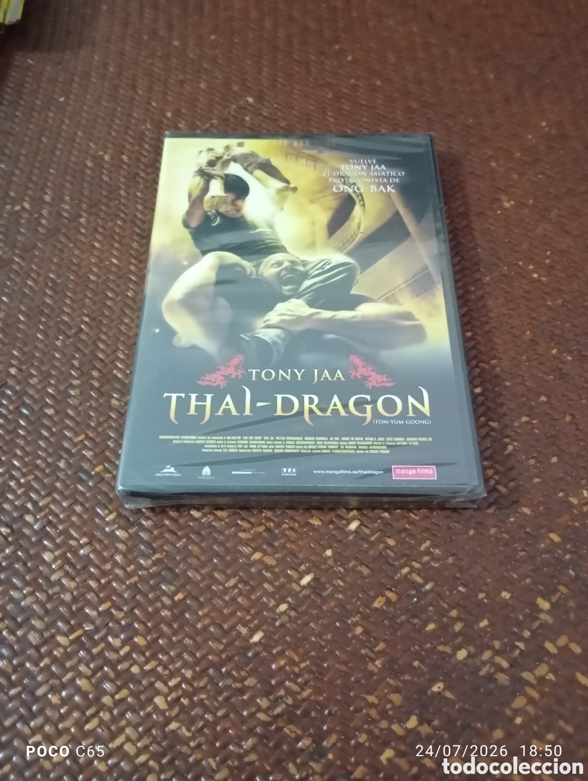 Cine: Thai drag&oacute;n DVD precintado