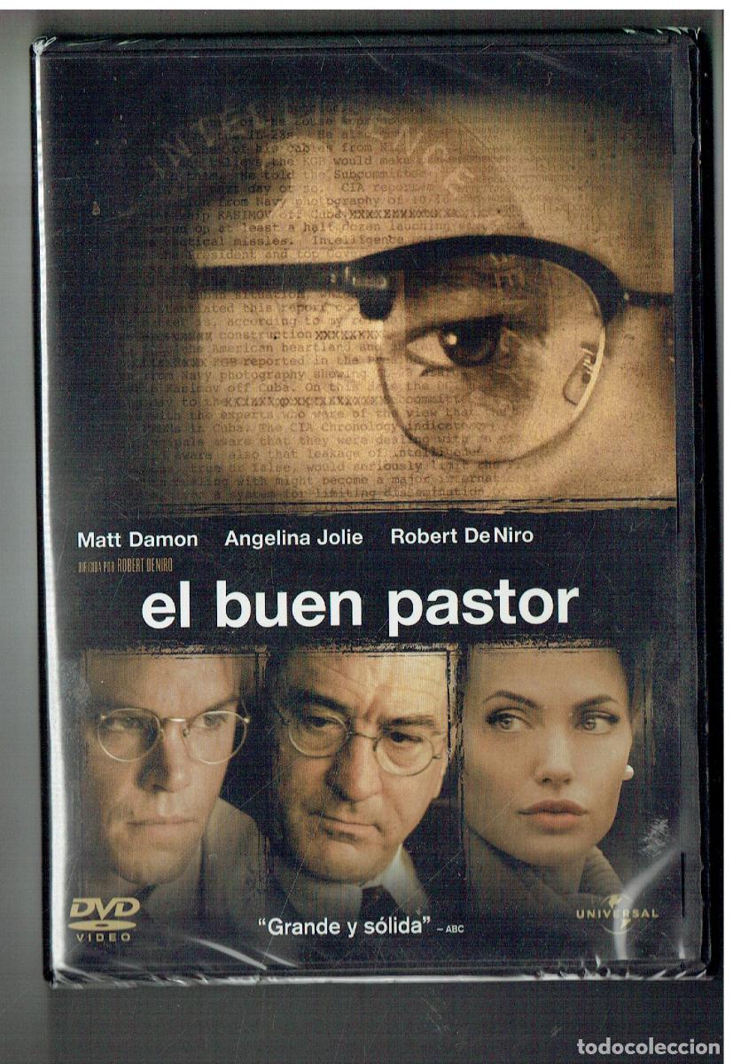 Cine: DVD. EL BUEN PASTOR. MATT DAMON . AGELINA JOLIE . ROBERT DE NIRO. PRECINTADO (&Ntilde;/200.1)