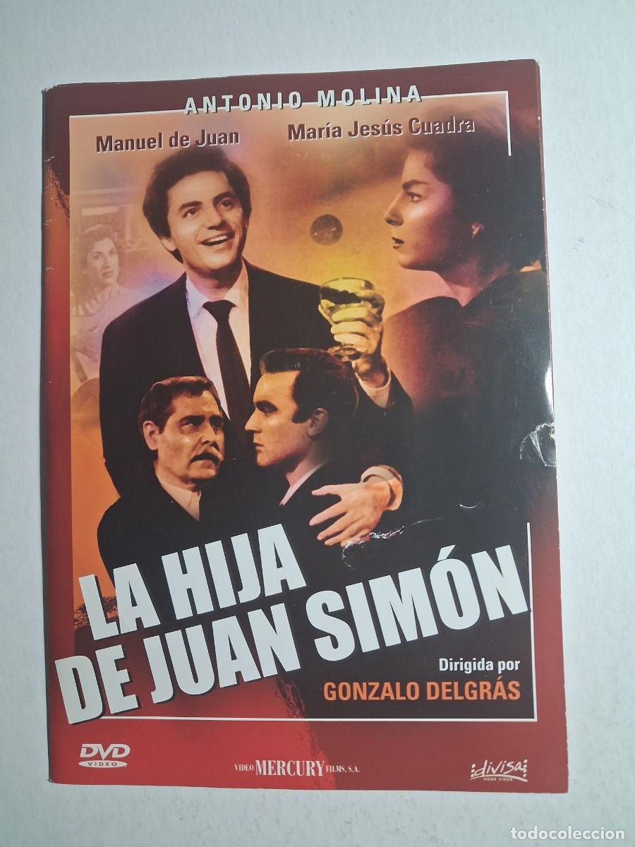 Cine: dvd la hija de juan sim&oacute;n. antonio molina. 90 min caja cart&oacute;n (seminueva)