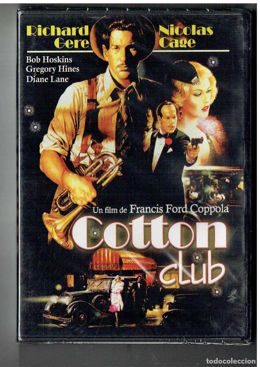 Cine: DVD. COTTON CLUB. RICHARD GERE . NOCOLAS CAGE. PRECINTADO. (&Ntilde;/200.1)