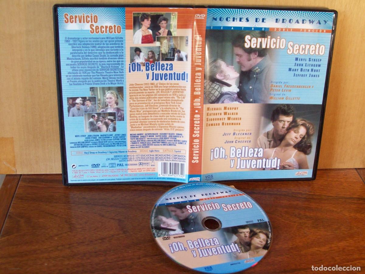 Cine: SERVICIO SECRETO + OH, BELLEZA Y JUVENTUD - DIRIGIDA POR JEFF BLECKNER - 2 PELICULAS EN 1 DVD