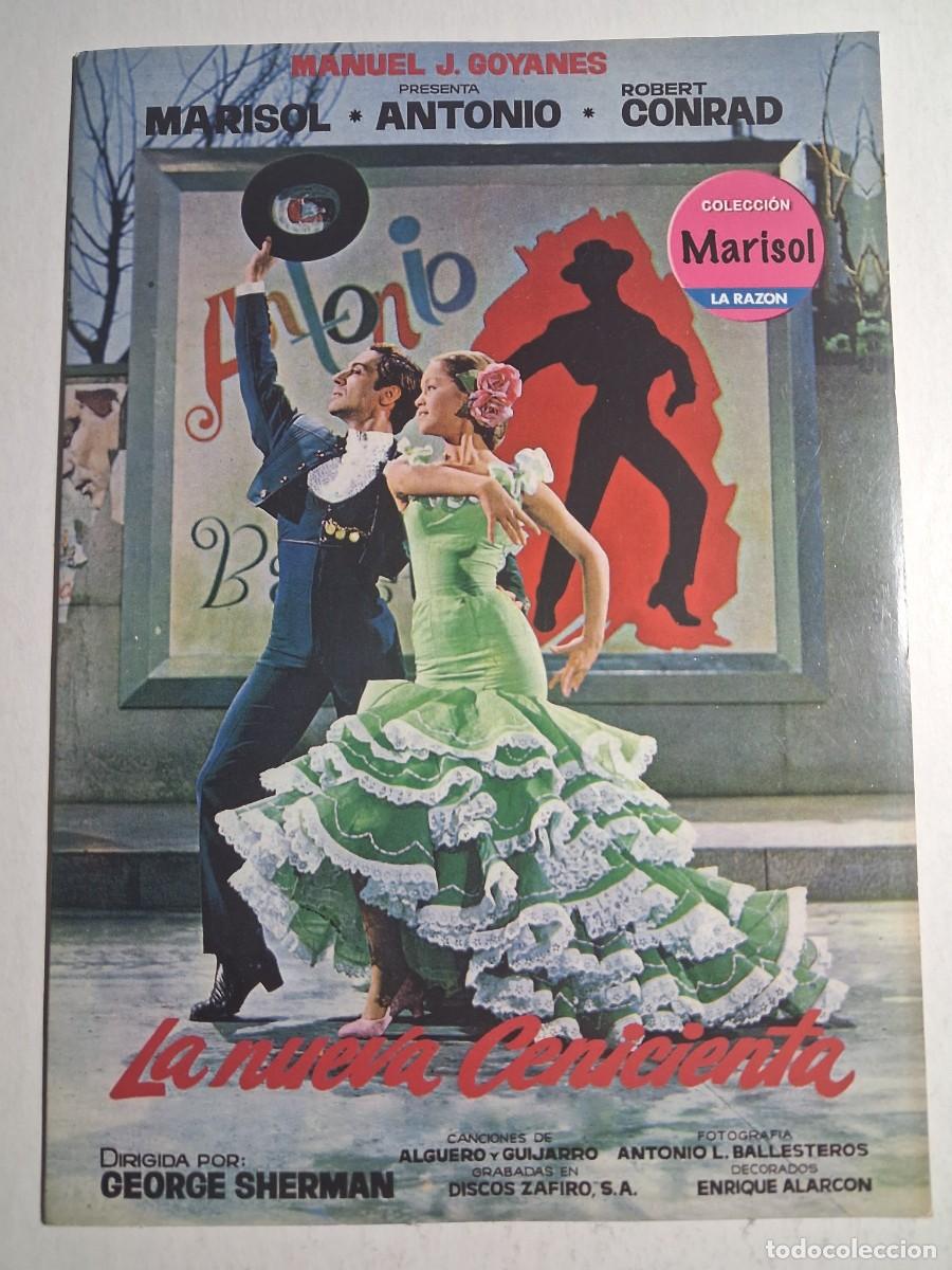 Cine: dvd la nueva cenicienta. antonio molina. marisol. 87 min caja cart&oacute;n (seminueva)