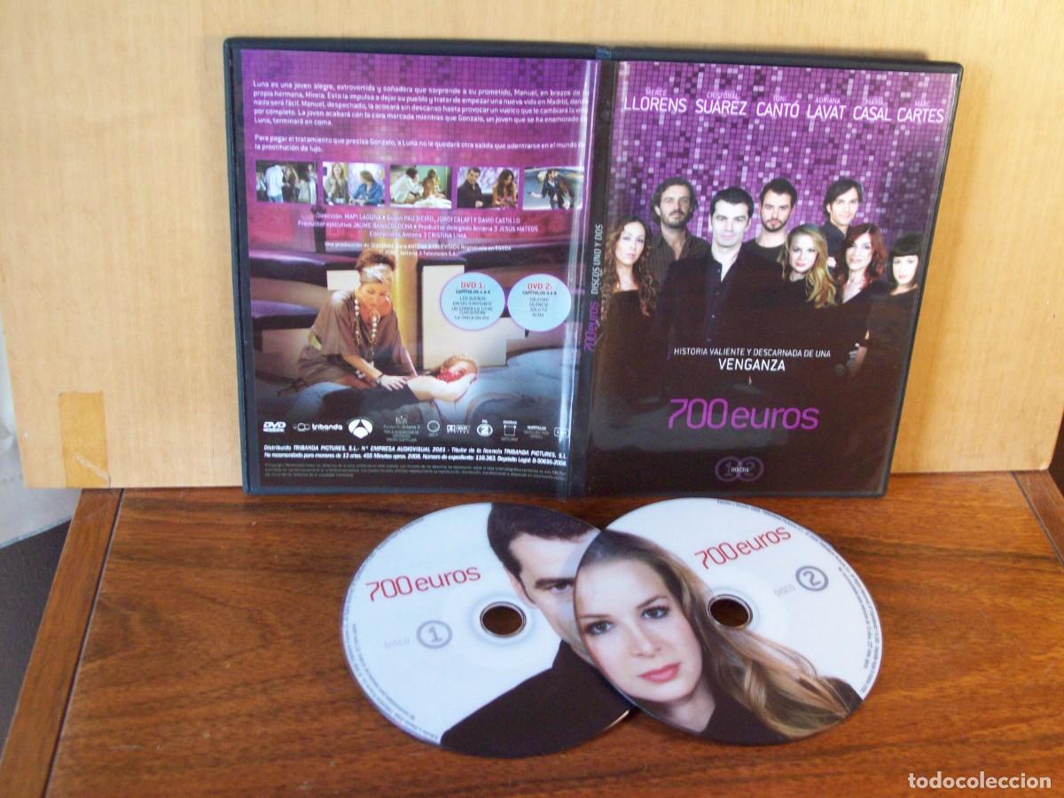 Cine: 700 EUROS - MERCE LLORENS - CRISTOBAL SUAREZ - 2 CAJA FINA CON 2 DVDS CADA UNA