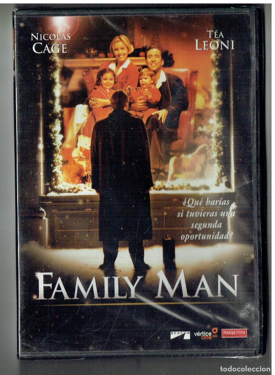Cine: DVD. FAMILY MAN. NICOLE CAGE . TEA LEONI. PRECINTADO. (&Ntilde;/200.1)