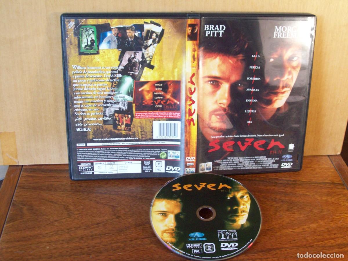 Cine: SEVEN - BRAD PITT - MORGAN FREEMAN - GWITNETH PALTROW - JOHN C. GINLEY - DVD