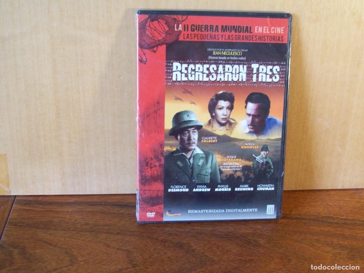Cine: II GUERRA MUNDIAL - REGRESARON TRES -CLAUDETTE COLBERT - DVD CAJA FINA NUEVA PRECINTADA
