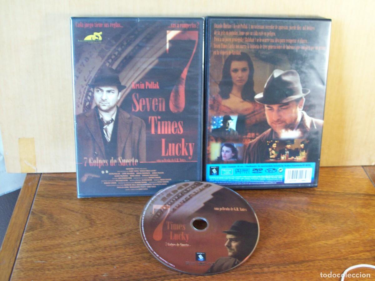 Cine: 7 GOLPES DE SUERTE - KEVIN POLLAK - LIANE BALARAN -JAMES TOLKAN - DVD NUEVO PRECINTADO