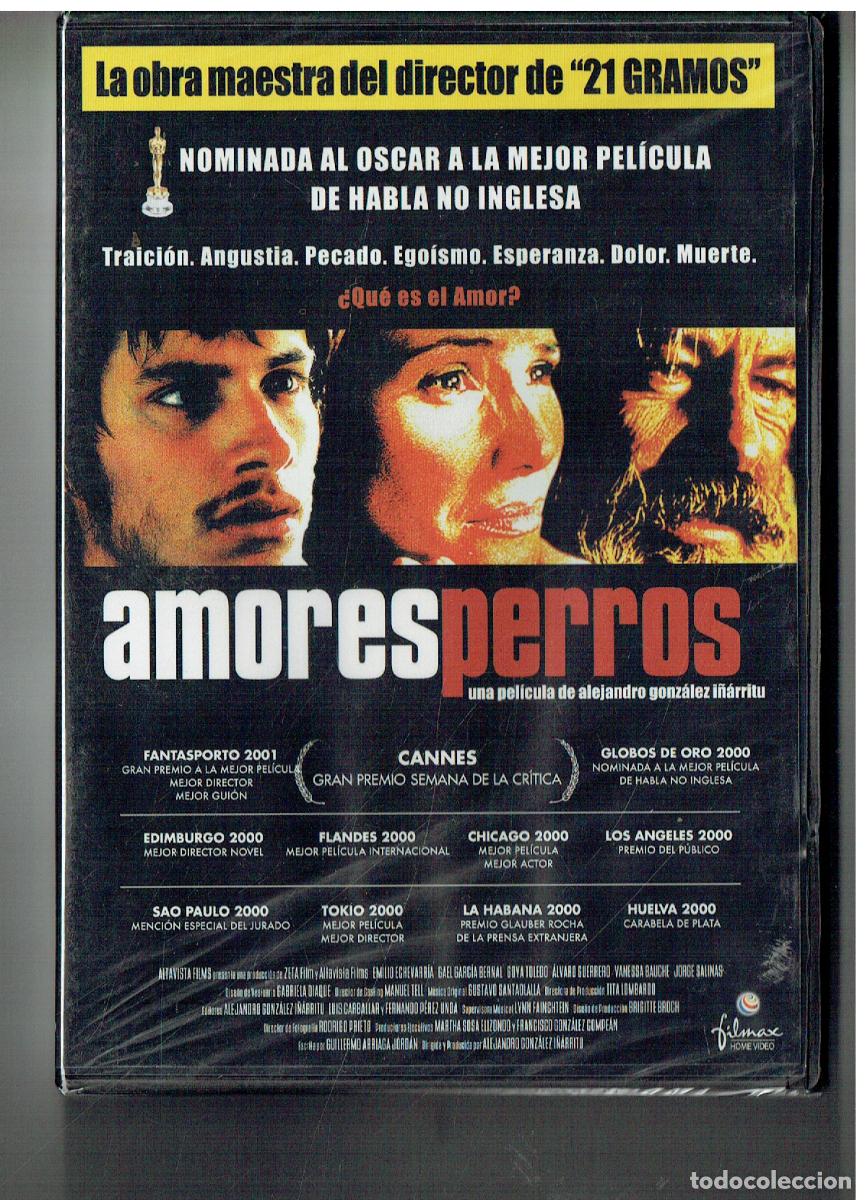 Cine: DVD. AMORES PERROS. ALEJANDRO G&Oacute;NZALEZ IRRA&Ntilde;ITU. PRECINTADO. (&Ntilde;/200.1)