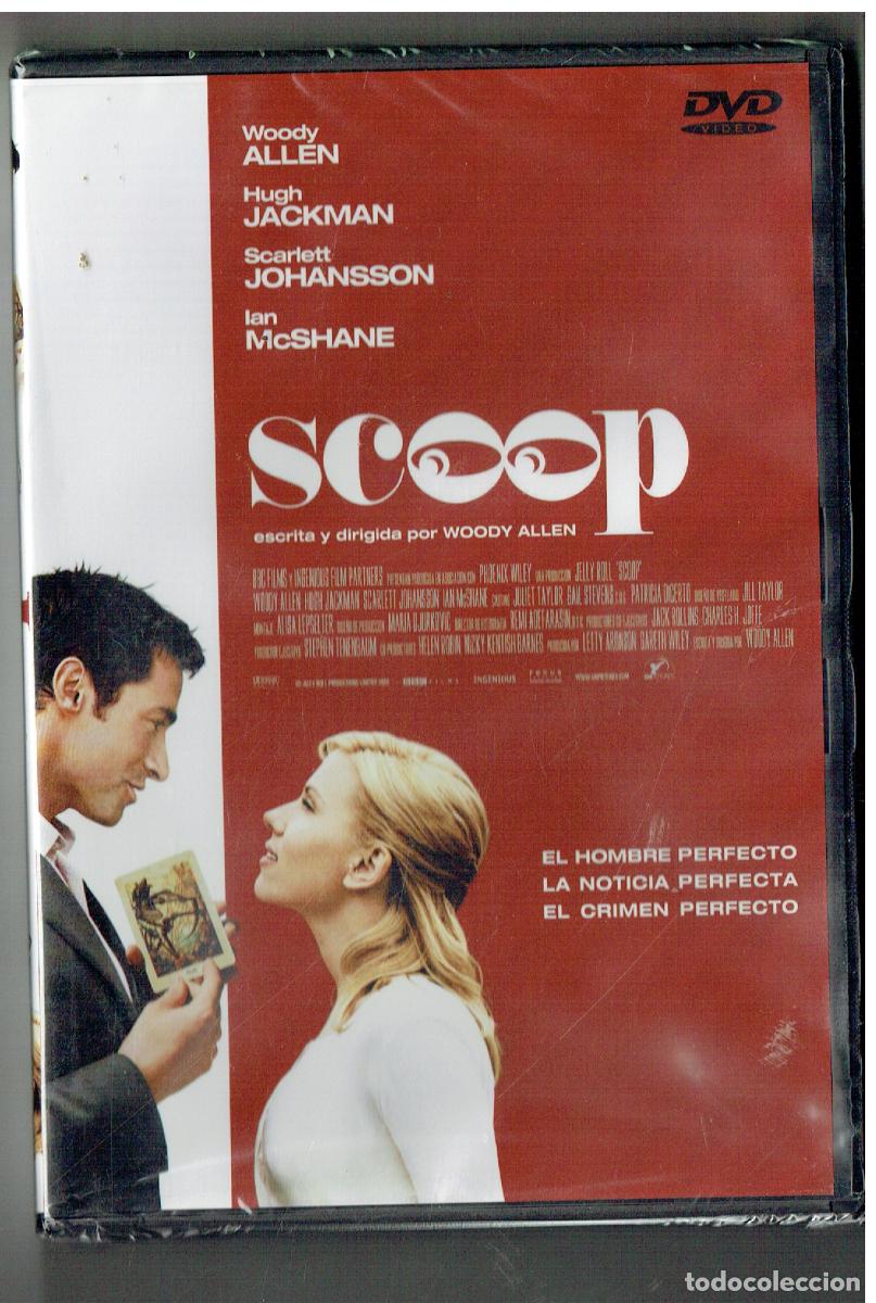 Cine: DVD. SCOOP. WOODY ALLEN, PRECINTADO. (&Ntilde;/200.1)